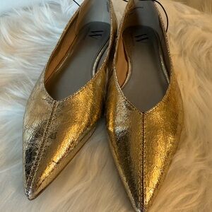 Worthington Women’s Vivianne Pointed-Toe Ballet Flats- Suze 7M